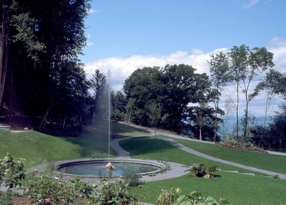 Schlosspark Springbrunnen